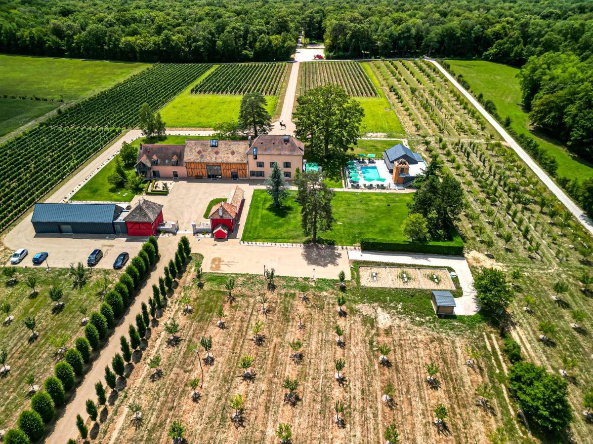 Hameau Des 40 Arpents Hotel Gergy Luaran gambar